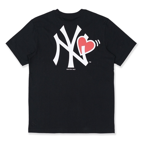 ÁO NEW ERA VALENTINE COUPLE HEART NEYYAN T-SHIRT BLACK