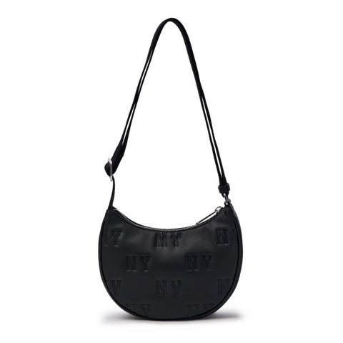 Túi MLB Classic Monogram New Emboss Cross Bag New York Yankees Black - Túi xách, đeo chéo màu đen
