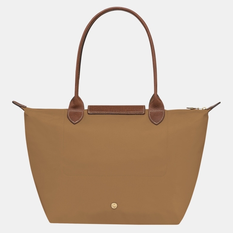 MEDIUM SIZE - TÚI LONGCHAMP LE PLIAGE GREEN M TOTE BAG - FAWN - Túi xách màu nâu vàng