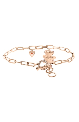 SWAROVSKI Teddy bracelet (Bear, Pink, Rose gold-tone plated) - Vòng/lắc tay SWAROVSKI - JEWELRY
