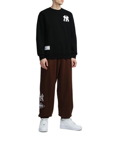 ÁO NEW ERA LOGO PATCH BIGLOGO SWEATSHIRT NEYAN BLACK