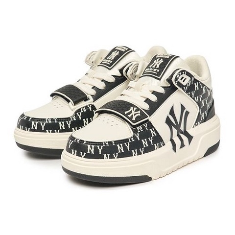 Giày MLB Chunky Liner Mid Classic Monogram New York Yankees