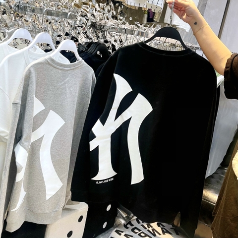 ÁO NEW ERA LOGO PATCH BIGLOGO SWEATSHIRT NEYAN BLACK