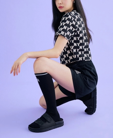 Dép MLB Chunky NY 3ALPCBT33-50BKS Màu ĐEN