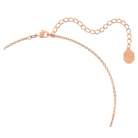 SWAROVSKI Bella V pendant (Round cut, Pink, Rose gold-tone plated) - Dây cổ, dây chuyền pha lê tròn màu hồng - JEWELRY NECKLACE