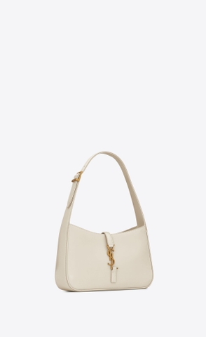 TÚI YSL SOLFERINO SMALL BLANC VINTAGE HOBO BAG (size 19x13cm)