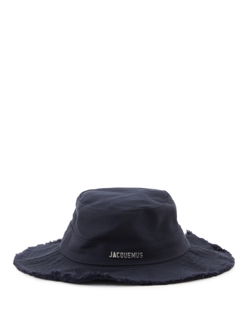 MŨ JACQUEMUS LE BOB ARTICHAUT OFF WHITE - LES CLASSIQUES - BUCKET HAT - MŨ VÀNH TRÒN MÀU TRẮNG KEM