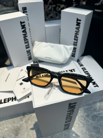 KÍNH MẮT BLUE ELEPHANT CAPELLA BLACK-ORANGETINT - Mắt kính gọng đen, tròng cam