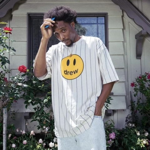 Áo Thun Drew House Mascot Ss Tee Pinstripe T-SHIRT