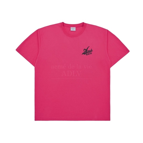 ÁO ADLV BIG LOGO 2 PRINTING SHORT SLEEVE T-SHIRT PINK
