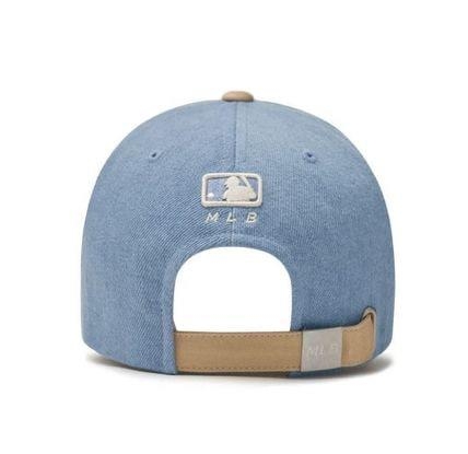 Mũ MLB Varsity Cursive Denim Color Block Unstructured Ball Cap NEW YORK YANKEES
