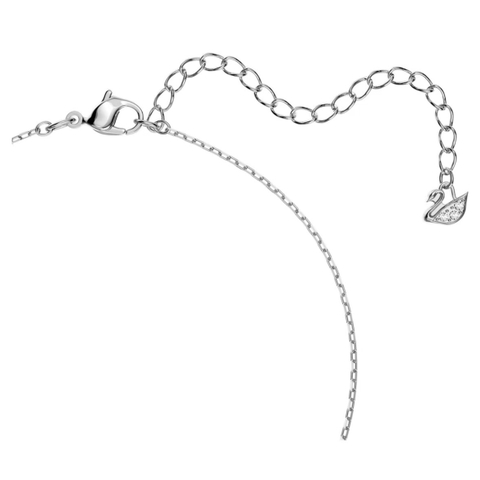 SWAROVSKI Sparkling Dance necklace (Round cut, White, Rhodium plated) - Dây chuyền pha lê trắng chuyển động - JEWELRY NECKLACE