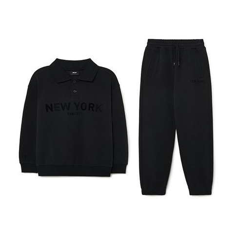 BỘ QUẦN ÁO MLB POLO SWEATSHIRT SET