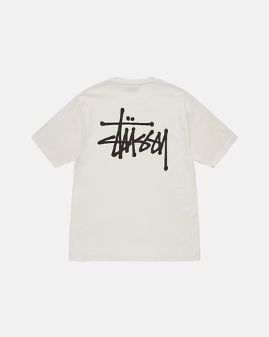 ÁO THUN STUSSY BASIC NATURAL T-SHIRT