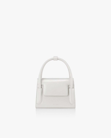 FIND KAPOOR MARTY BAG 18 (18x12x7cm) CRINKLED - IVORY - Túi đeo chéo, quai xách, màu trắ