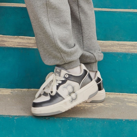 GIÀY MLB Chunky Liner Hologram B Silver Grey