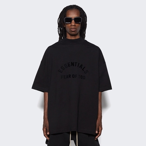 ÁO THUN ESSENTIALS JET BLACK T-SHIRT MÀU ĐEN