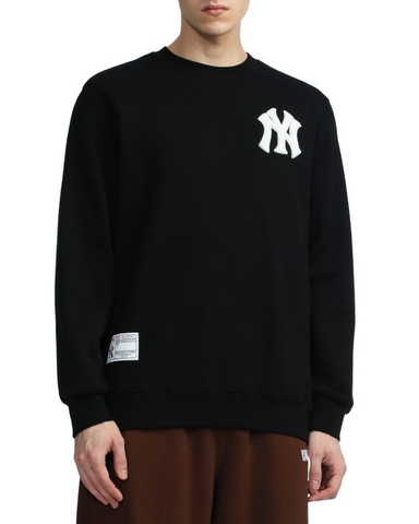 ÁO NEW ERA LOGO PATCH BIGLOGO SWEATSHIRT NEYAN BLACK