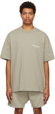 Áo thun Fear Of God FOG - Essentials Chest Logo Tee Seafoam SS22