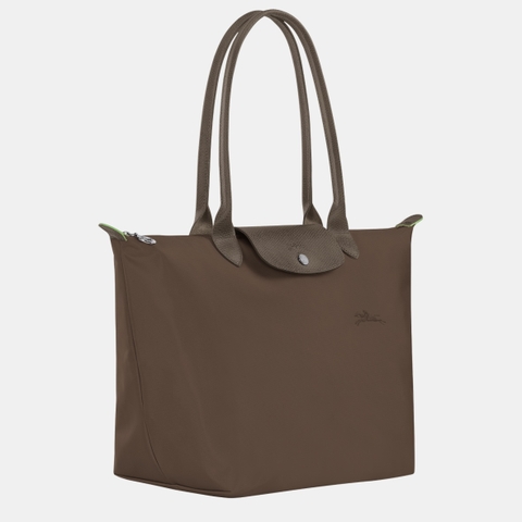 LARGE SIZE - TÚI LONGCHAMP LE PLIAGE GREEN L TOTE BAG - TERRA - Túi xách màu nâu đất