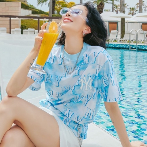 ÁO MLB T-SHIRT MONO WATER