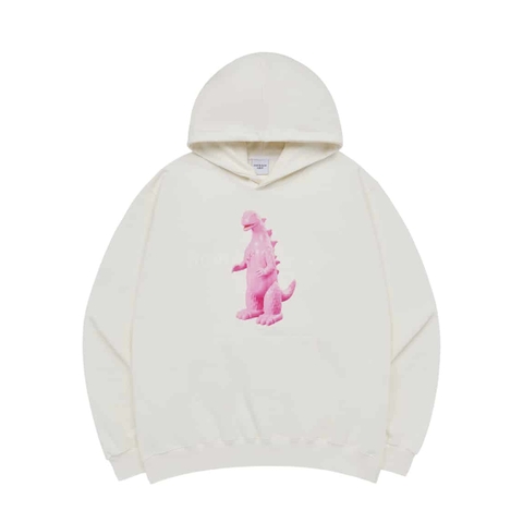 ÁO ADLV DIN2LS Creature Hoodie Cream (mặt sau trơn)