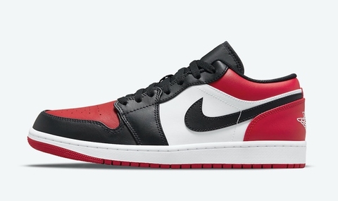 GIÀY NIKE JORDAN 1 LOW BRED TOE 553558-612