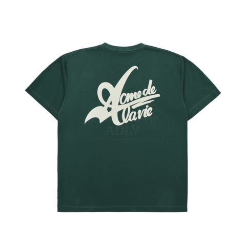 ÁO ADLV BIG LOGO 2 PRINTING SHORT SLEEVE T-SHIRT GREEN