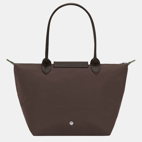 CHÍNH HÃNG - MEDIUM SIZE - TÚI LONGCHAMP LE PLIAGE GREEN M TOTE BAG - MOCHA/MOKA - Túi xách, đeo vai màu nâu đất