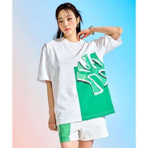 Áo MLB Pop Art Graphic Mega Overfit New York Yankees Tshirt