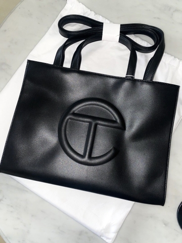 TÚI TELFAR BLACK BAG - MEDIUM M SIZE (38x28x13cm) - TÚI ĐEO CHÉO TELFAR MÀU ĐEN