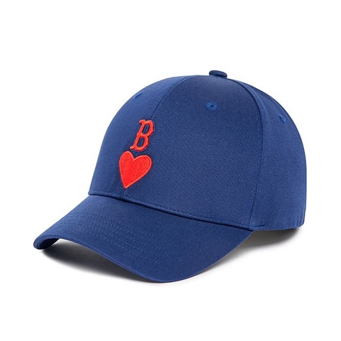 Mũ MLB Heart Structured Ball Cap Boston Red Sox Blue