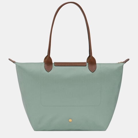 CHÍNH HÃNG - LARGE SIZE - TÚI LONGCHAMP LE PLIAGE ORIGINAL L TOTE BAG - CELADON - Túi xách màu xanh lá, xanh ngọc