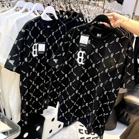 ÁO NEW ERA DIA MONOGRAM B BLACK T-SHIRT