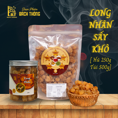 Long Nhãn Sấy Khô Tự Nhiên