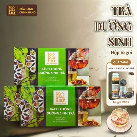 [Hộp 10 gói] BT Dưỡng sinh trà 9 vị