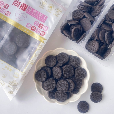 Bánh quy tròn/ Đen