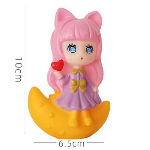 Em bé ngồi trăng