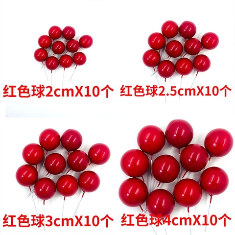 Bi xốp 40 viên/ Đỏ