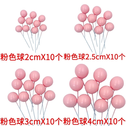 Bi xốp 40 viên/ Hồng