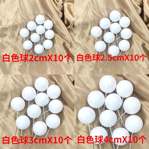 Bi xốp 40 viên/ Trắng