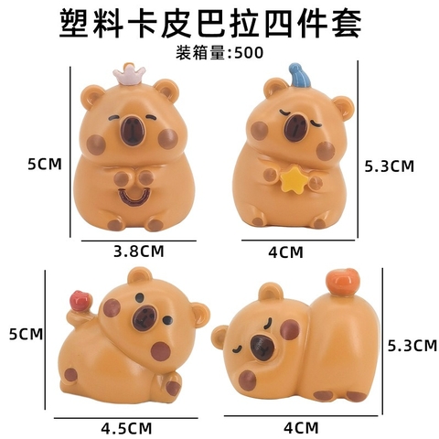 Bộ 4 chuột Capypara