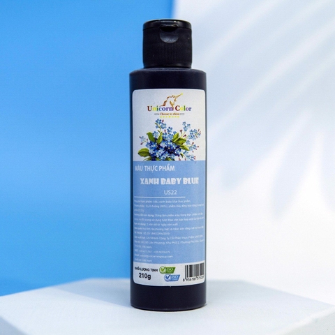 Màu Nước 210g_Chai To/Xanh Babyblue