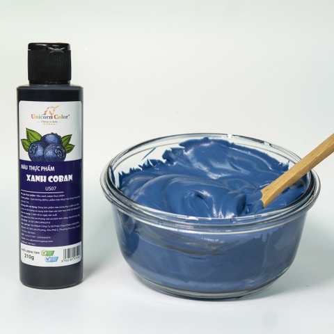 Màu Nước 210g_Chai To/Xanh Cô Ban