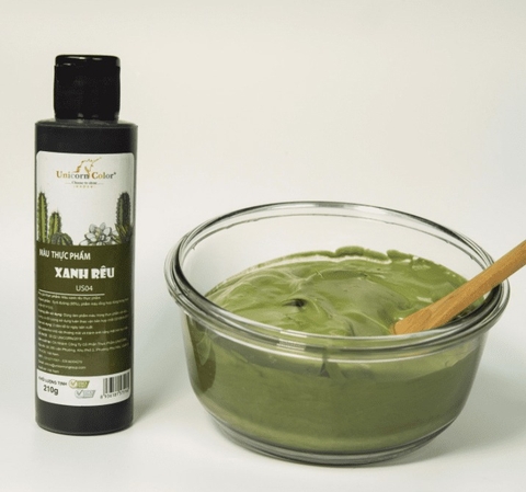 Màu Nước 210g_Chai To/Xanh Rêu