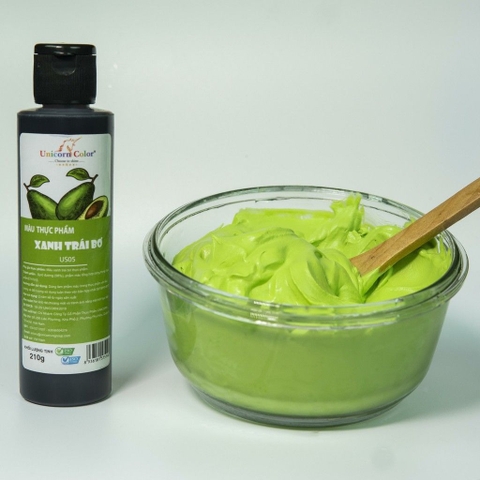 Màu Nước 210g_Chai To/Xanh Trái Bơ