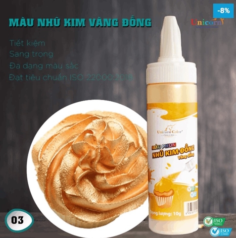 Màu Phun Nhũ_Vàng Đồng