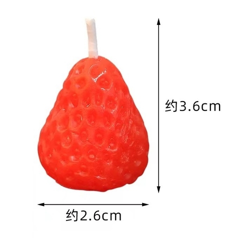 Nến Quả Dâu Tây/Đỏ