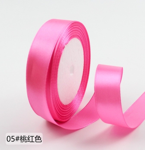 RB Lụa 2Cm/Hồng Đậm