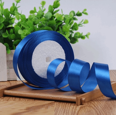 RB Lụa 2Cm/Xanh Dương Đậm